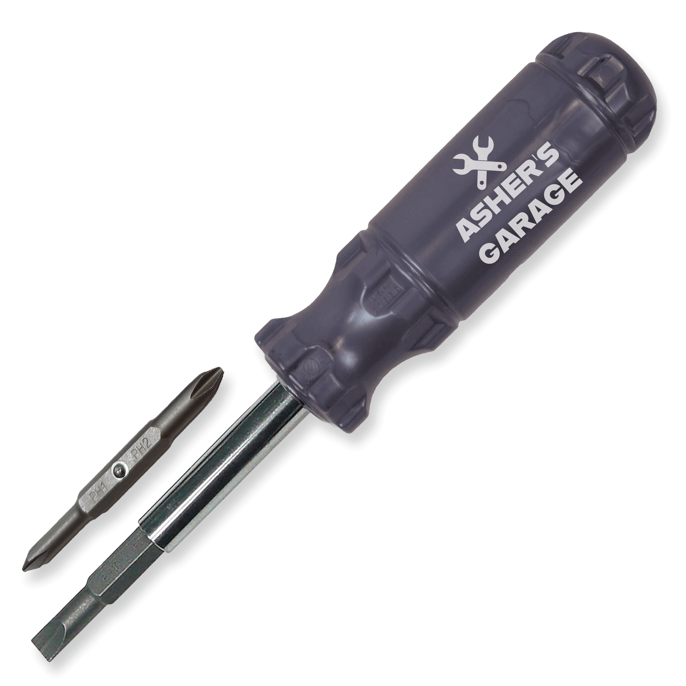 Gunmetal Imprinted
